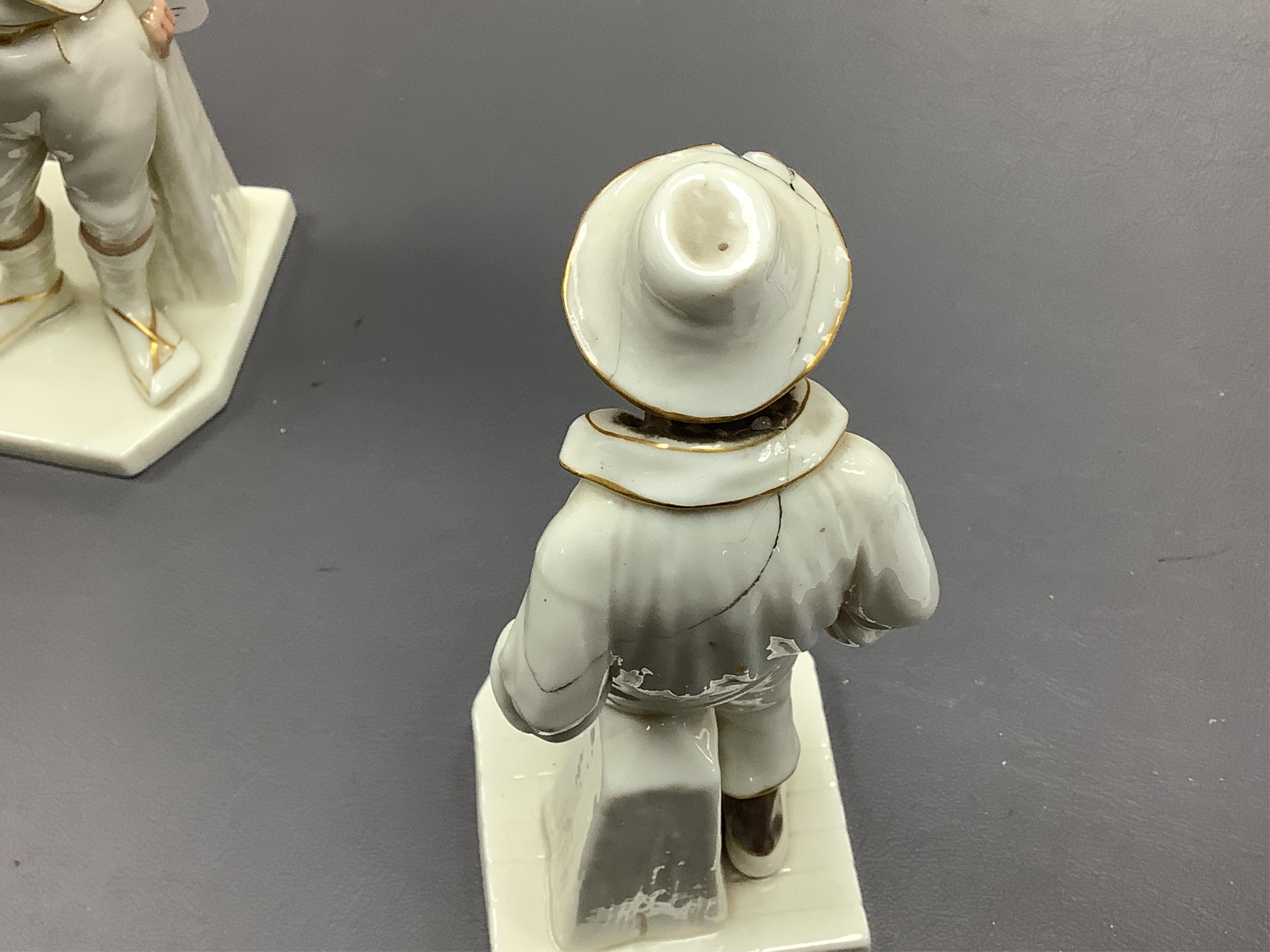 Four Royal Worcester figures from the Countries of the World Series to include Hindu and Chinaman, largest 18cm high